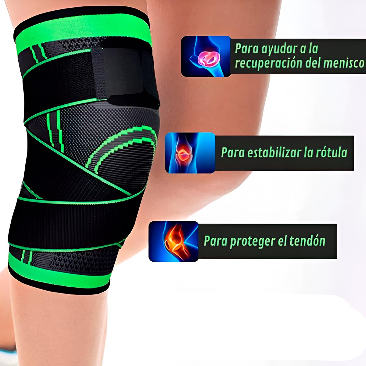 Miniatura 4 de Rodillera Compresion deportiva ND-056